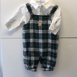 Janie and Jack Overall marching Set